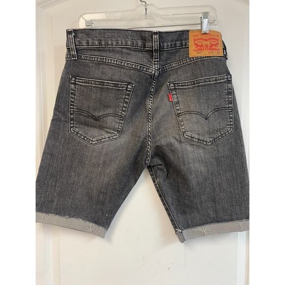 Levi's 32/32 Cutoff Shorts Vintage Streetwear Workmen Retro AAA3767 - Picture 2 of 3